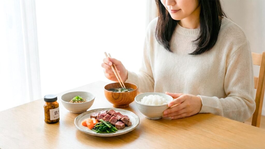 鉄分豊富な食材や補助食品を賢く選択し、だるさや疲れを解消して健やかな毎日を取り戻すための「貧血 対策」の重要ポイントまとめ