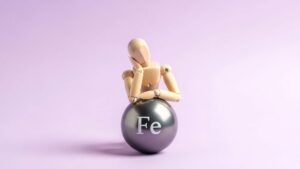 鉄分補給の重要性と貧血の悩みをイメージしたアイキャッチ画像