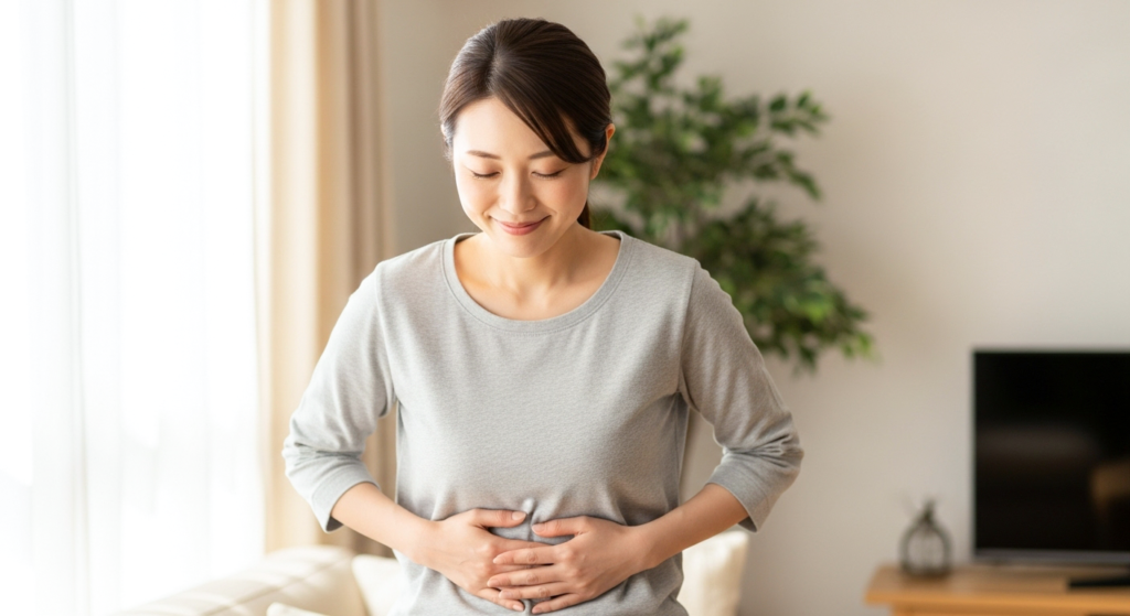 腸内に集まる免疫細胞と、善玉菌が腸内フローラを整える仕組みの解説図